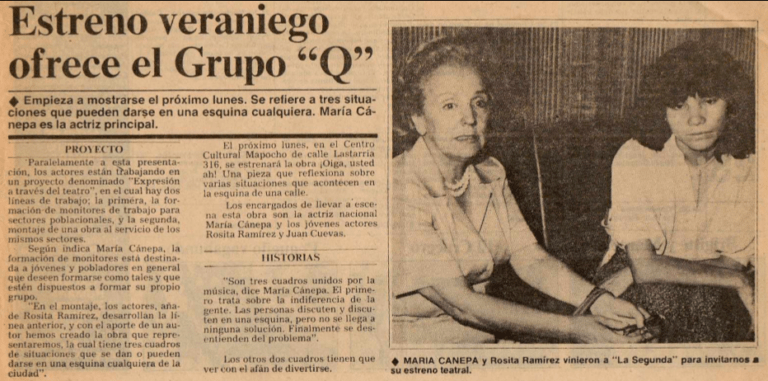 Rosa Ramirez -prensa